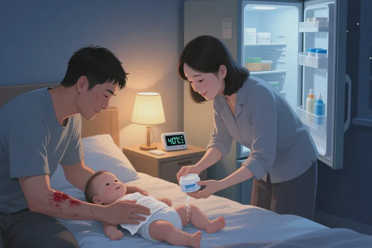 宝宝大腿出现湿疹可以根治吗(图1)