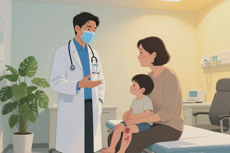 孩子大腿上起湿疹能不能治愈(图3)