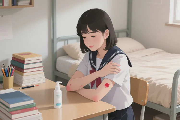 大学生四肢经常起湿疹能靠自己自愈吗(图1)