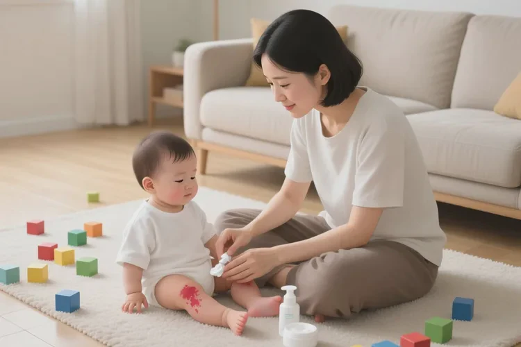 儿童四肢容易长湿疹能不能治愈(图1)