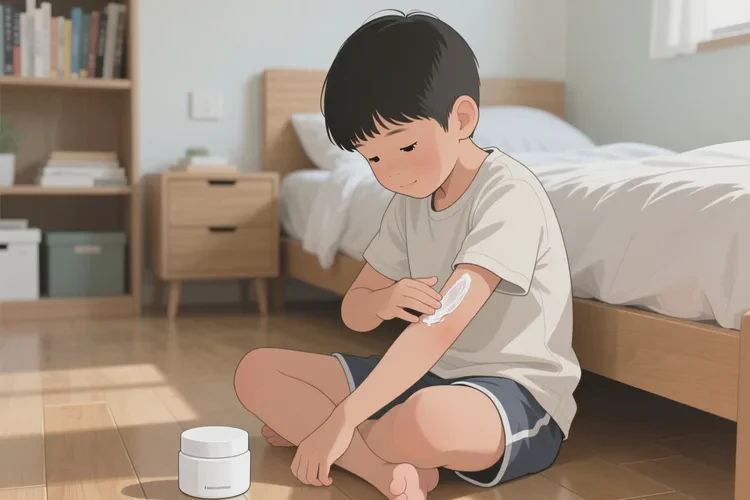 小学生身上经常起湿疹能靠自己自愈吗(图1)