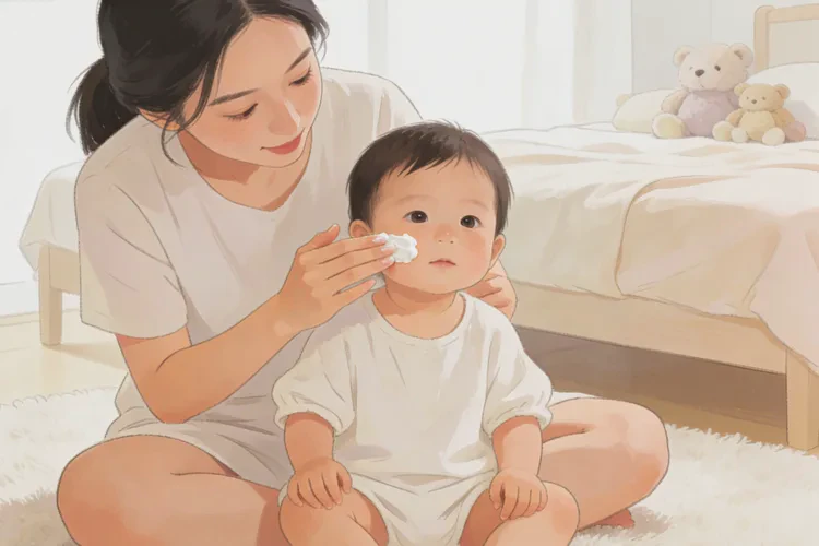 宝宝手臂上出现湿疹可以根治吗(图1)