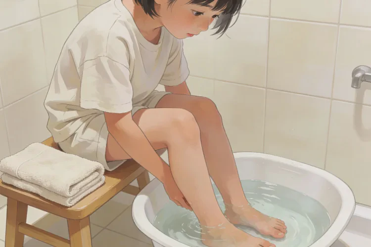 儿童脚上容易起湿疹能不能治愈(图2)