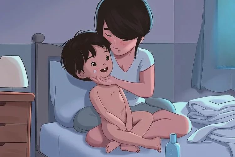 幼儿脸上经常起湿疹可以根治吗(图1)