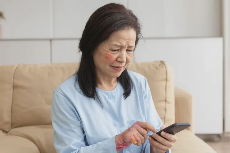 哺乳期妈妈手臂偶尔长湿疹可不可以治愈(图1)