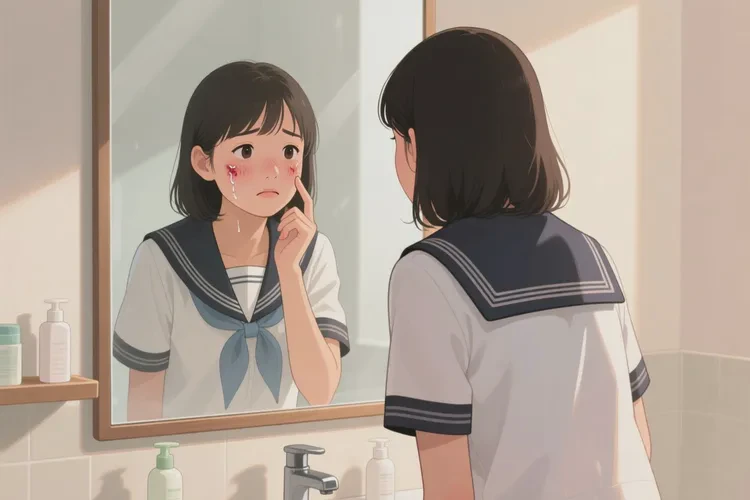 大学生脸上出现湿疹能靠自己自愈吗(图2)