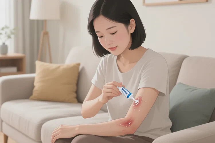 女人手臂上容易起湿疹可不可以治愈(图2)