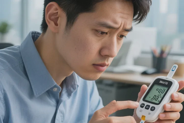 31岁中餐血糖14.2是怎么回事(图1)