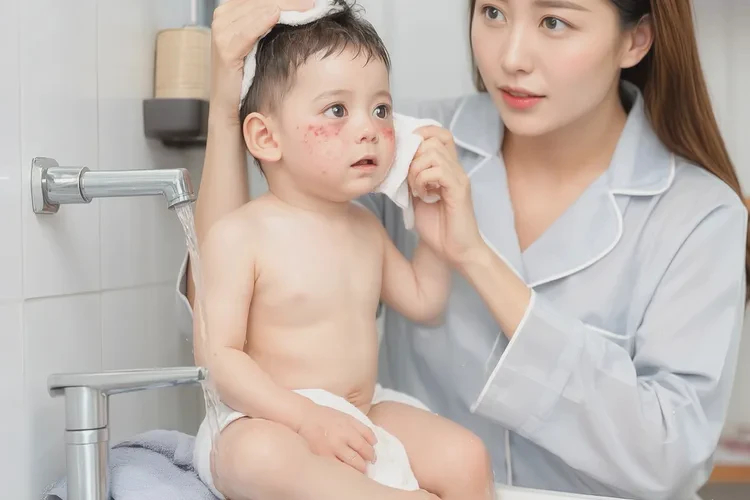 婴儿脸上出湿疹可以根治吗(图1)