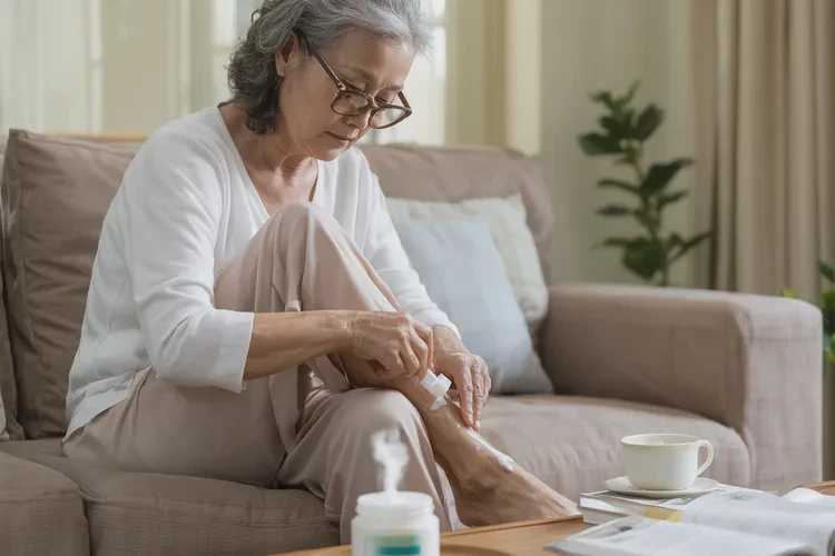 老年人小腿出湿疹可不可以治愈(图1)