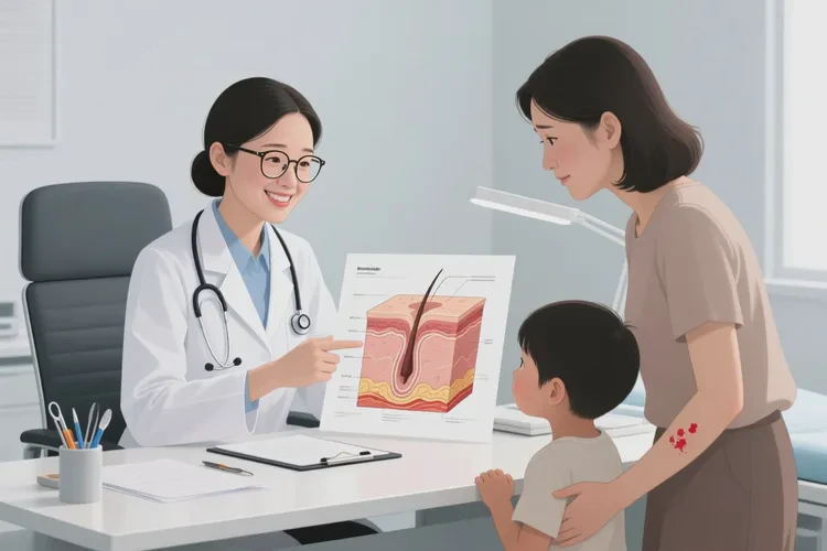 小学生手臂上容易起湿疹能靠自己自愈吗(图2)