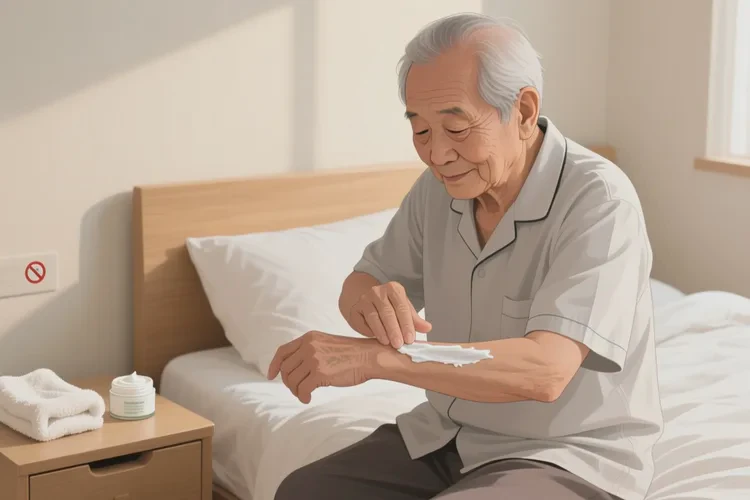 老年人身上容易长湿疹可不可以治愈(图2)