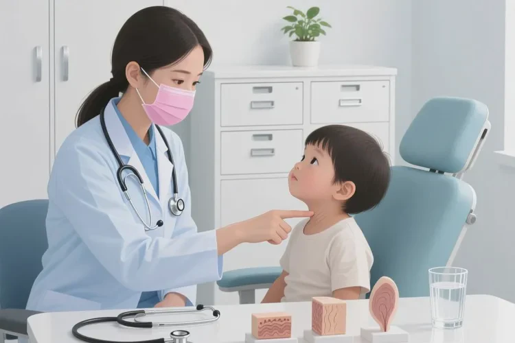 儿童脖子上偶尔起湿疹能不能治愈(图2)