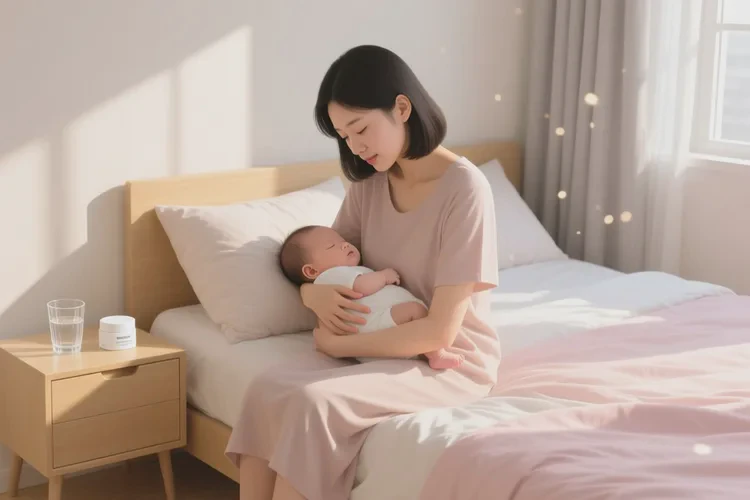 哺乳期妈妈肚子上容易起湿疹可不可以治愈(图1)