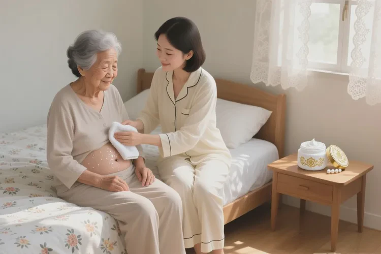 高龄老人肚子上经常起湿疹可不可以治愈(图1)