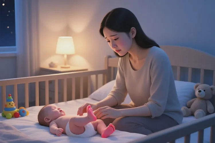 宝宝脚上容易起湿疹可以根治吗(图1)