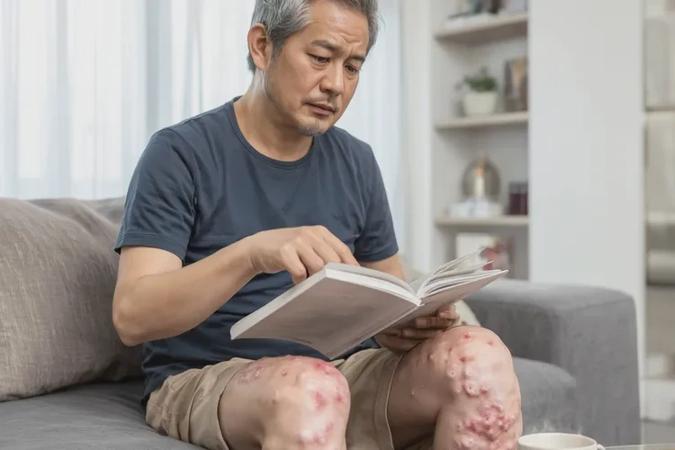 男生小腿经常长湿疹能根治吗(图1)