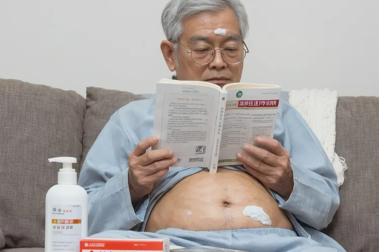 高龄老人肚子上出现湿疹可不可以治愈(图1)