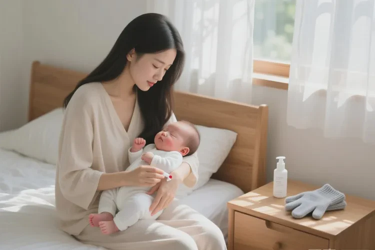 哺乳期妈妈四肢出湿疹可不可以治愈(图1)