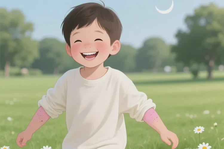 小学生手臂上偶尔长湿疹能靠自己自愈吗(图3)