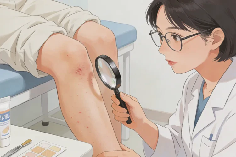 女人小腿偶尔起湿疹可不可以治愈(图3)