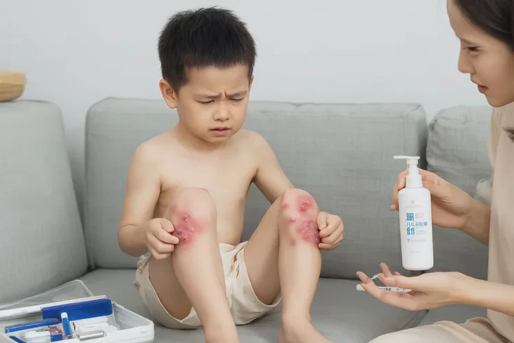 小孩四肢起湿疹能够根治吗(图1)