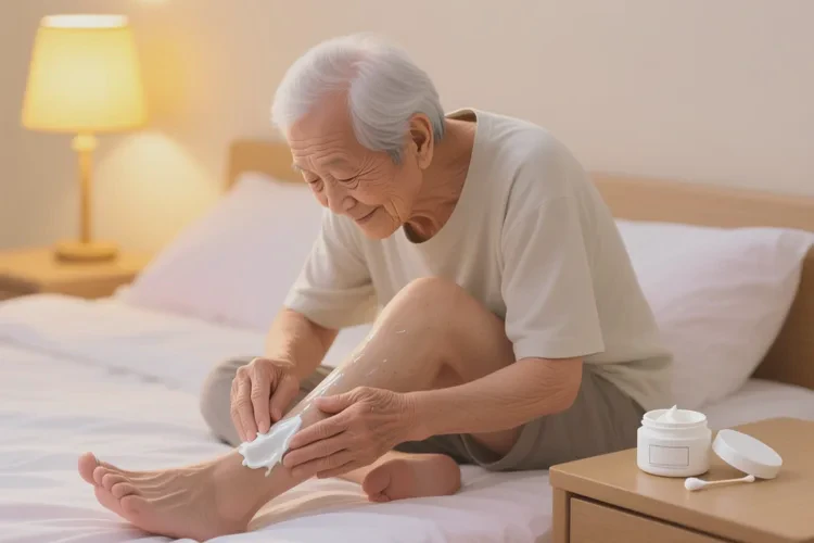 老年人脚上出湿疹可不可以治愈(图1)