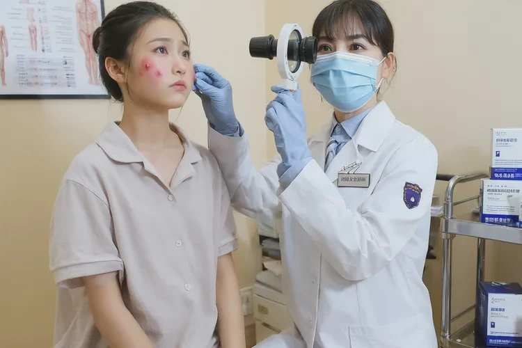 产妇面部容易长湿疹可以根治吗(图2)