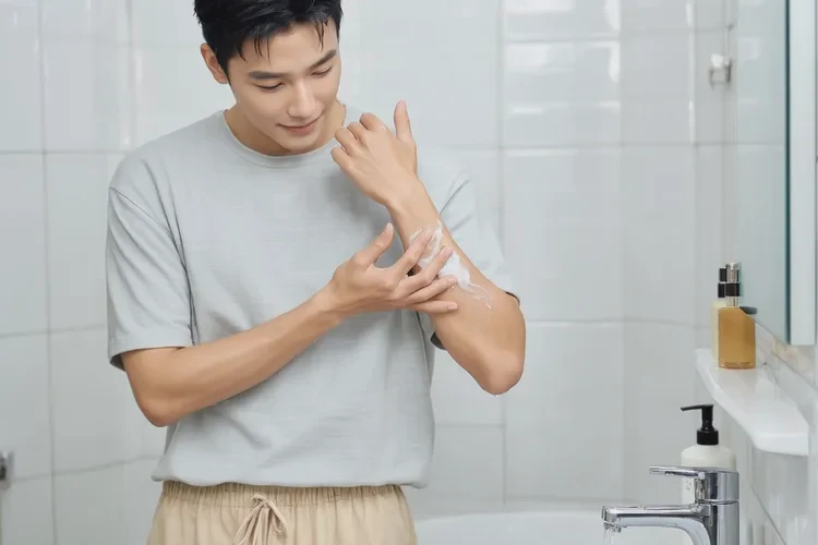 男人四肢偶尔起湿疹可不可以治愈(图3)