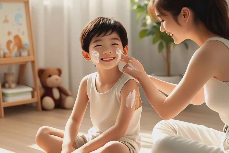 小学生肚子上偶尔起湿疹能根治吗(图1)