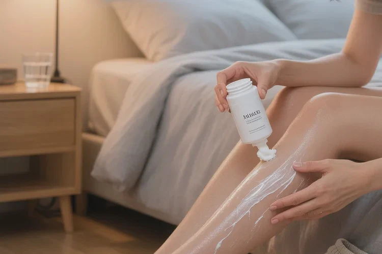 产妇小腿上容易长湿疹可以根治吗(图1)