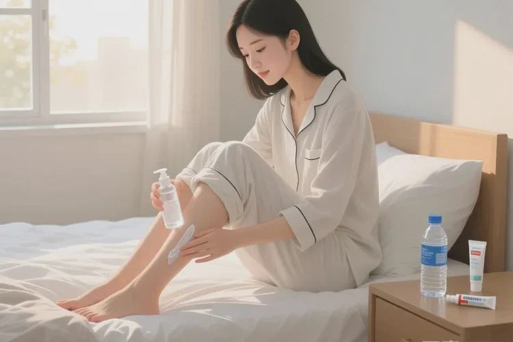 女人小腿出湿疹可不可以治愈(图1)