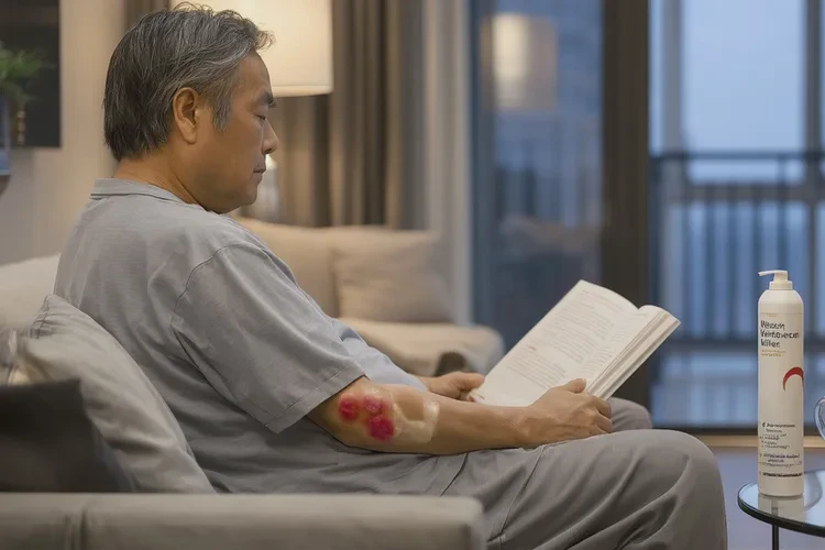 男生手臂经常长湿疹可以根治吗(图1)