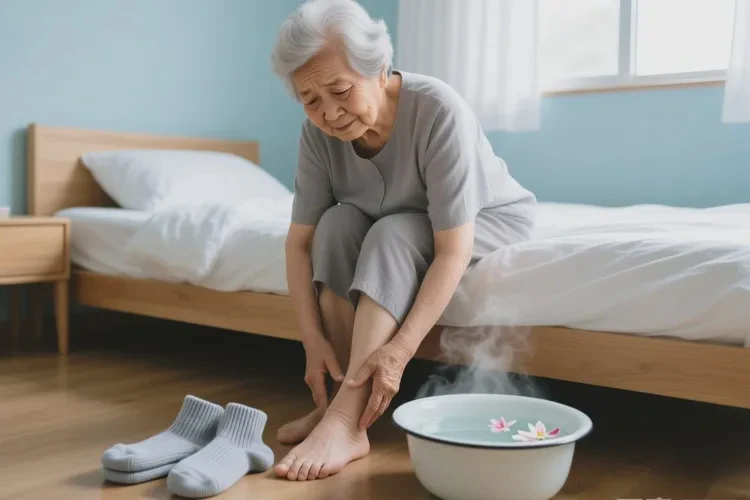 高龄老人脚上有湿疹可不可以治愈(图1)