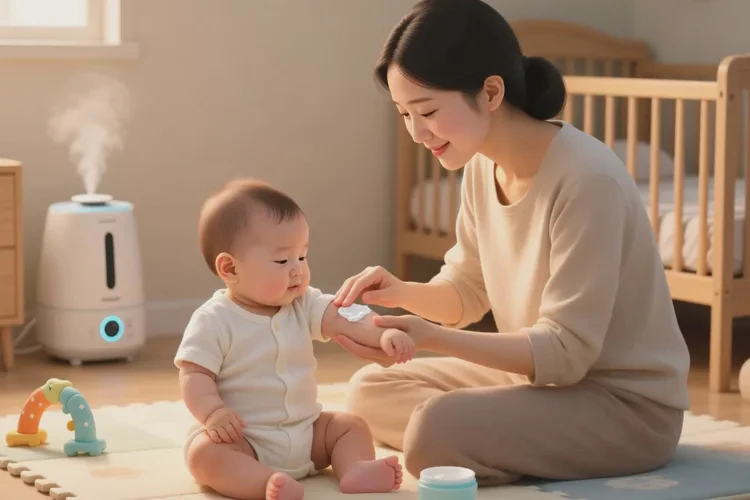 宝宝手臂容易长湿疹可以根治吗(图1)