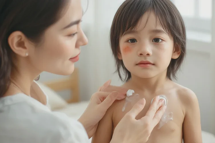 孩子全身偶尔长湿疹能够根治吗(图1)