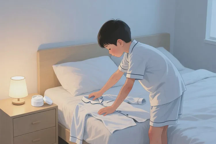 小学生手臂上容易起湿疹能靠自己自愈吗(图4)