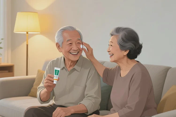 高龄老人面部偶尔长湿疹可不可以治愈(图4)