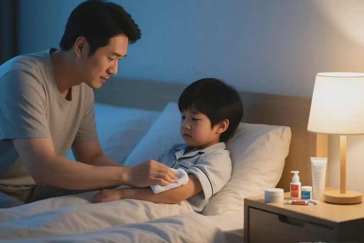 孩子手臂上长湿疹能不能治愈(图3)