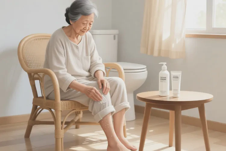 高龄老人小腿上经常长湿疹可不可以治愈(图1)