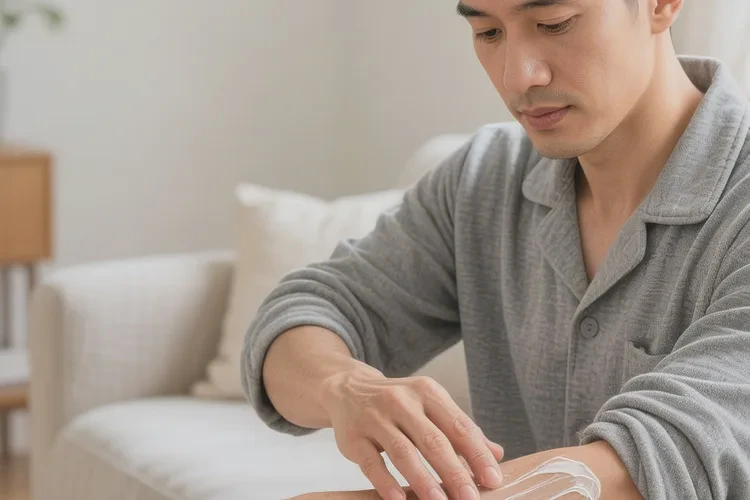 男人四肢经常长湿疹可不可以治愈(图1)