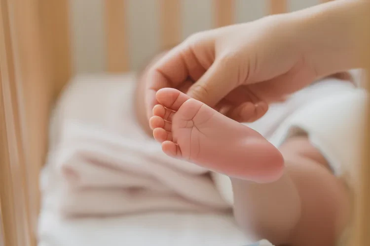 新生儿脚上容易起湿疹可以根治吗(图1)