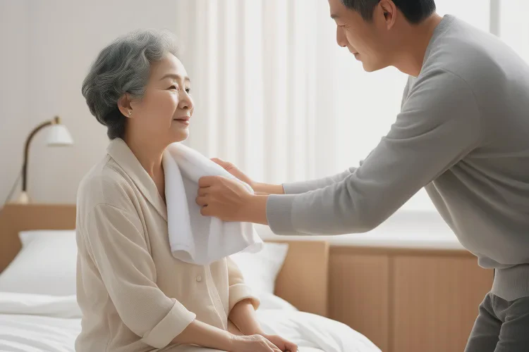 高龄老人屁股上偶尔长湿疹可不可以治愈(图1)