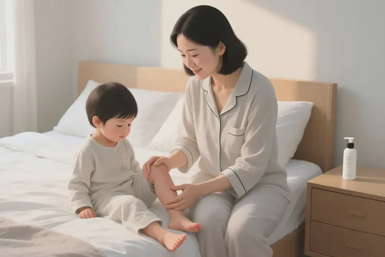 孩子小腿上有湿疹能不能治愈(图1)