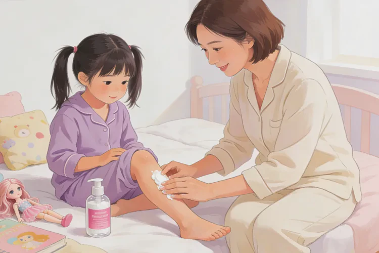 孩子小腿上出湿疹能不能治愈(图1)