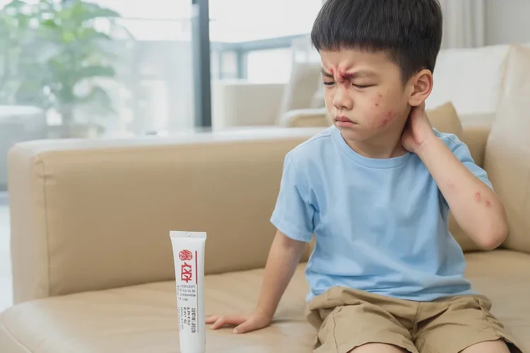 小孩脖子偶尔长湿疹能够根治吗(图1)