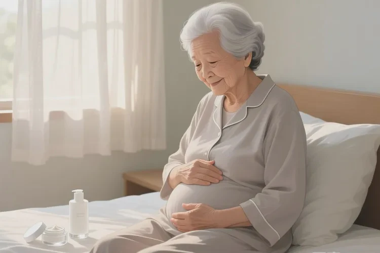 高龄老人肚子上经常长湿疹可不可以治愈(图1)