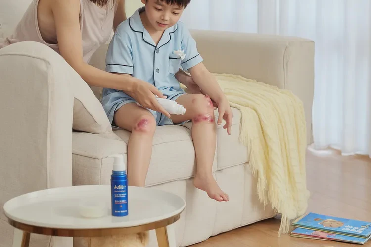 小孩小腿上长湿疹能够根治吗(图1)