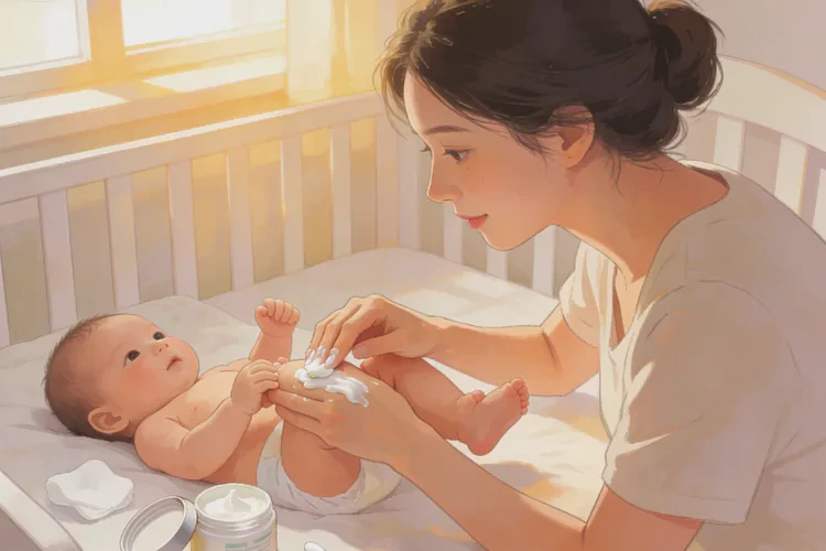 宝宝四肢起湿疹可以根治吗(图1)