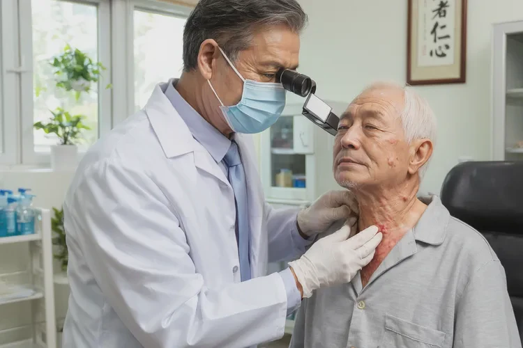 高龄老人脖子偶尔起湿疹能根治吗(图2)